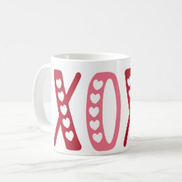 CANECA DE CAFÉ XOXO