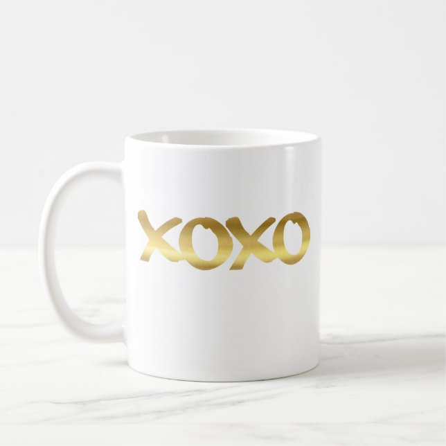 Caneca de Café XOXO (Esquerda)