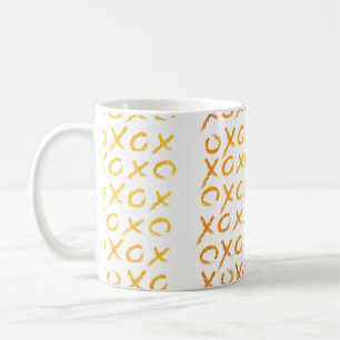 Caneca De Café xoxo Abraços e Beijos