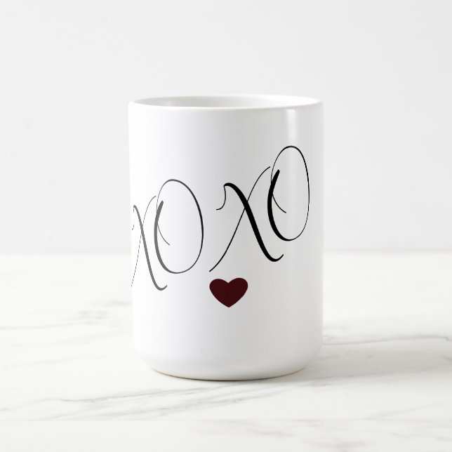 Caneca De Café XOXO Love Heart (Centro)