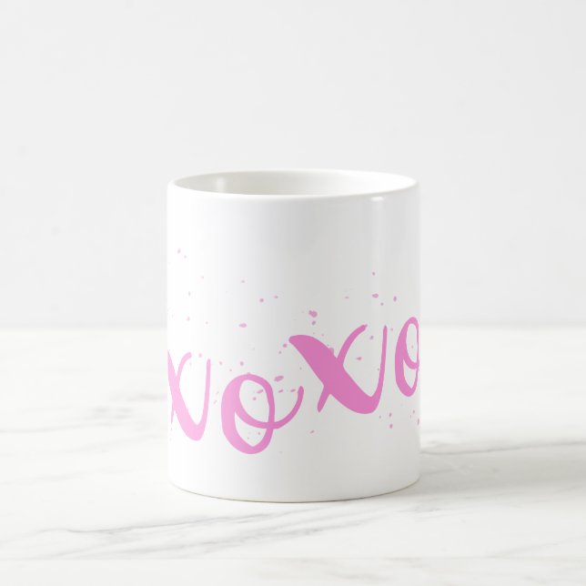 Caneca De Café xoxo-Pink Trendy (Centro)