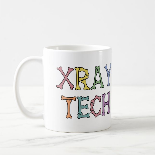 Caneca De Café Xray Tech X-ray Technologist gifts (Esquerda)