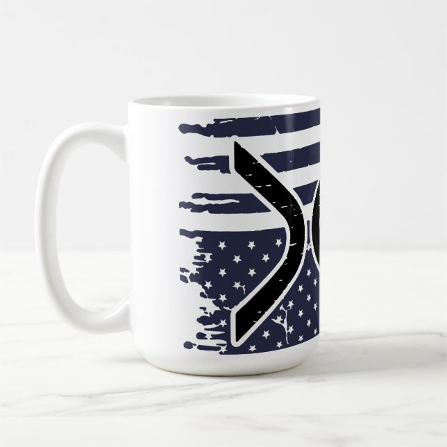 Caneca De Café XRP Cryptocurrency USA American (Esquerda)