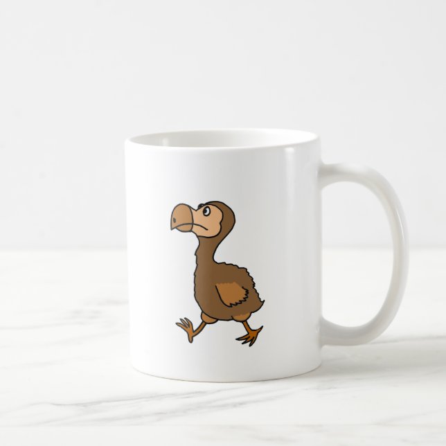 Caneca De Café XX- design divertido do pássaro do Dodo (Direita)