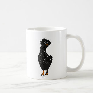 Caneca De Café XX- galinha polonesa Funky