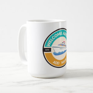 Caneca De Café Yacht club marinho Náutico