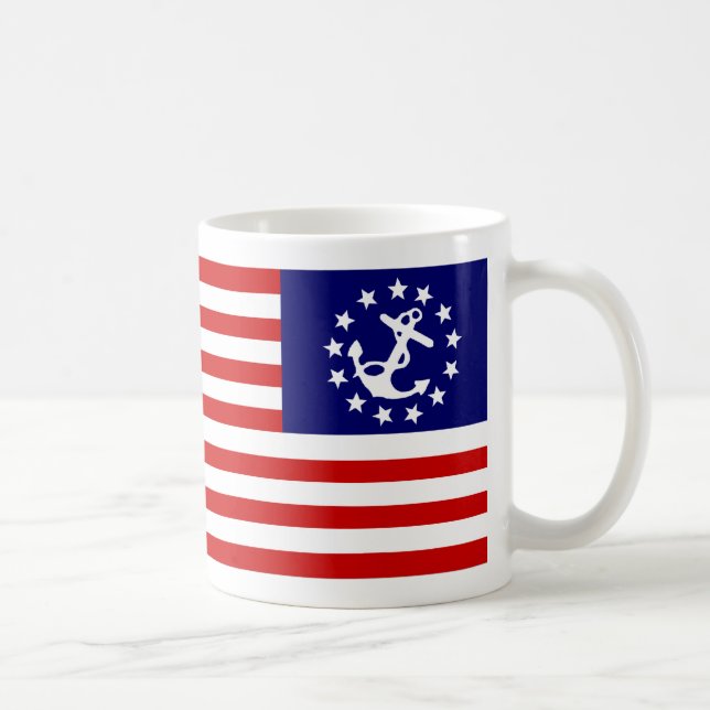 Caneca De Café YachtEnsign (Direita)