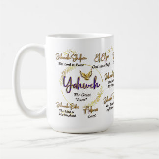Caneca De Café Yahweh Mug 15 oz.