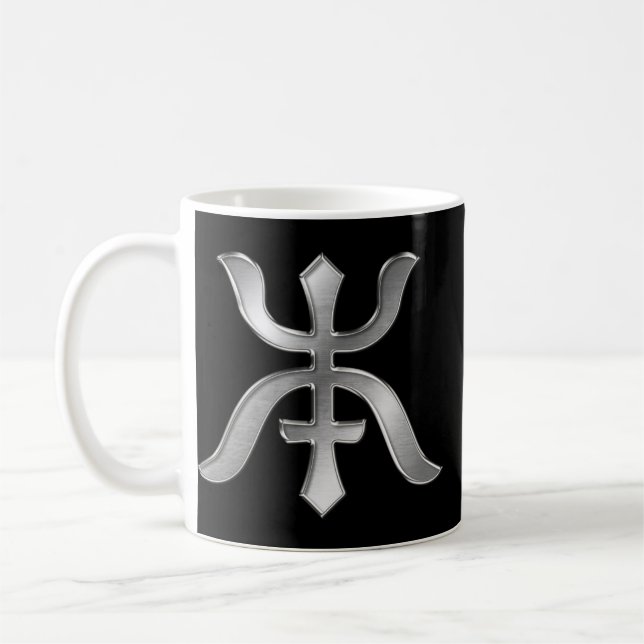Caneca De Café Yamamoto Crest Silver Chrome (Esquerda)