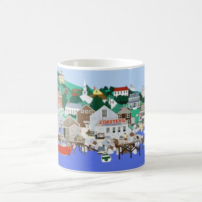 Caneca De Café Yankee Coast New England (Centro)