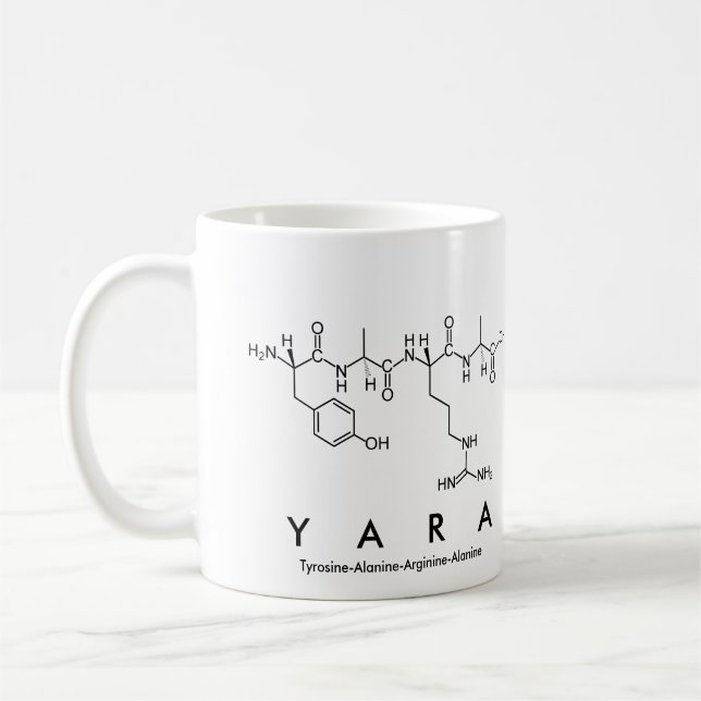 Caneca De Café Yara peptide (Esquerda)