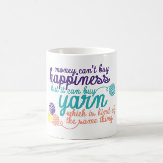 Caneca De Café Yarn Happy Mug