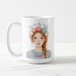 Caneca de Café Yarn to Be Wild
