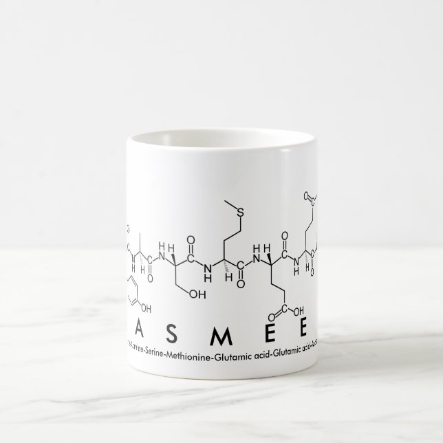 Caneca De Café Yasmeen peptide mug (Centro)