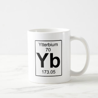 Caneca De Café Yb - Ytterbium