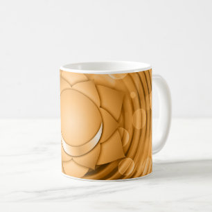 Caneca De Café Yellow Dourado Chakra Zen Yoga Namaste Personalize