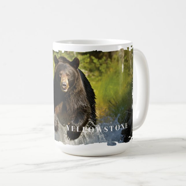 Caneca De Café Yellowstone Bear Mug (Frente Esquerda)