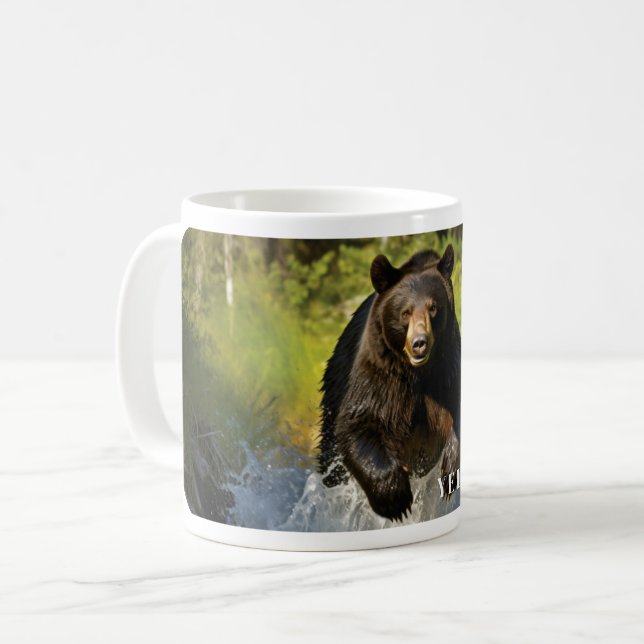 Caneca De Café Yellowstone Bear Mug (Frente Esquerda)