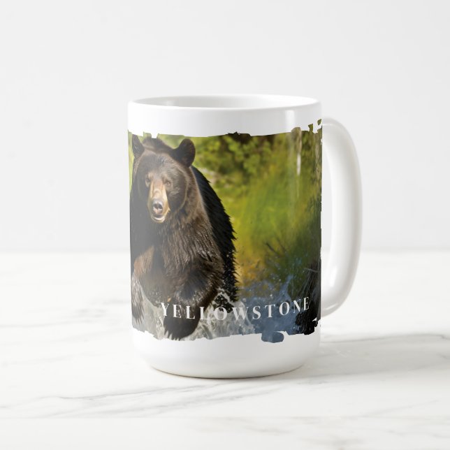 Caneca De Café Yellowstone Bear Mug (Frente Esquerda)