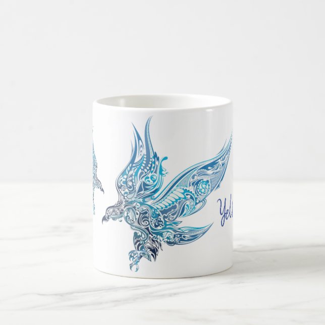 Caneca De Café Yellowstone Eagle Mug (Centro)
