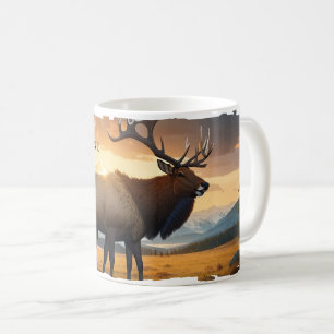 Caneca De Café Yellowstone Elk Mug