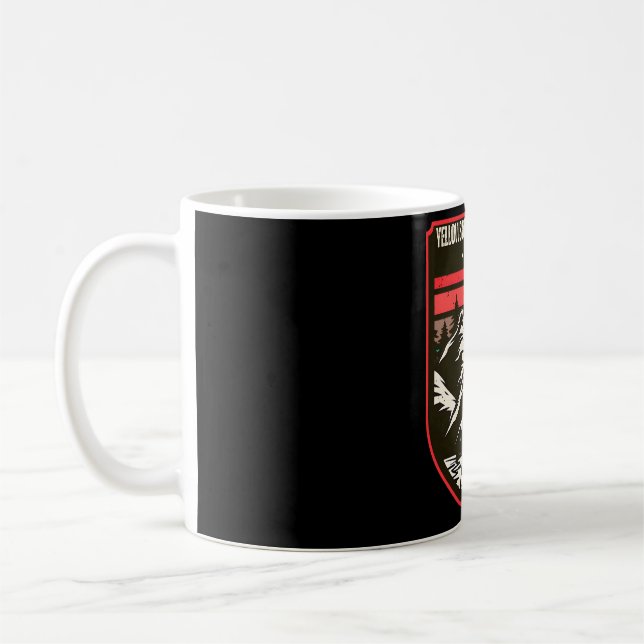 Caneca De Café Yellowstone � Espírito das Montanhas (Esquerda)