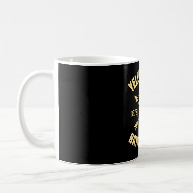 Caneca De Café Yellowstone � Espírito das Montanhas (Esquerda)
