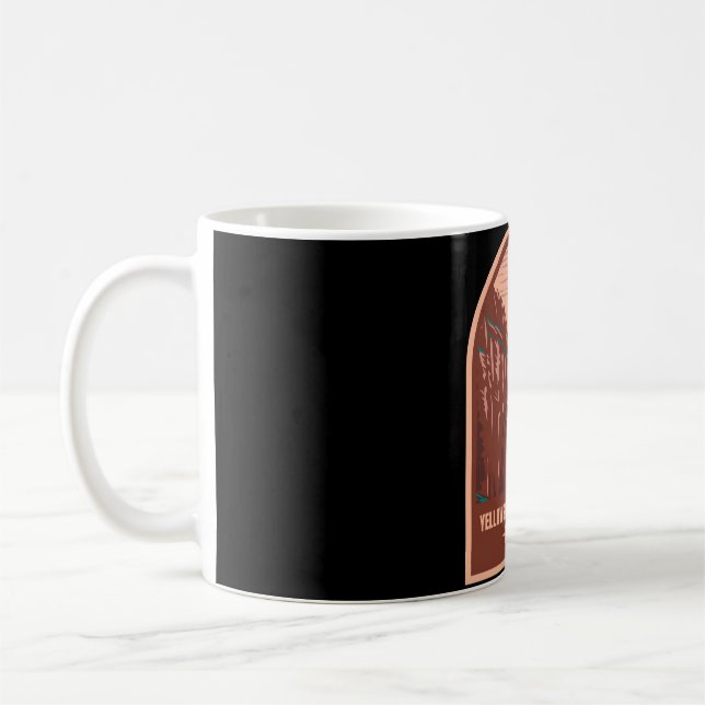 Caneca De Café Yellowstone � Espírito das Montanhas (Esquerda)