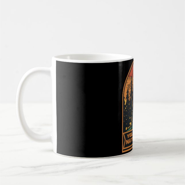 Caneca De Café Yellowstone � Espírito das Montanhas (Esquerda)