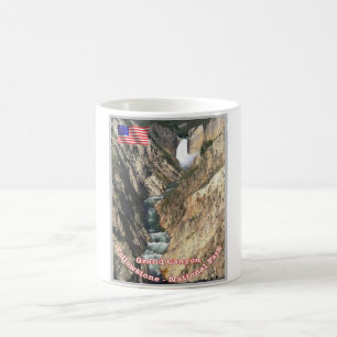 Caneca De Café Yellowstone - Grand Canyon - Estados Unidos -