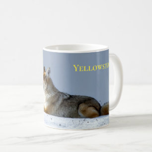 Caneca De Café Yellowstone Mug-Coyote