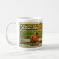 Yellowstone National Park Bears Vintage