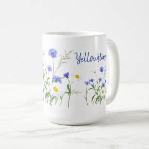 Caneca De Café Yellowstone Wildflower Mug