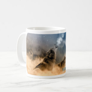 Caneca De Café Yellowstone Wolves Mug