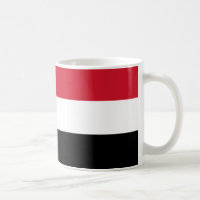 Yemen Flag Cerâmica Coffee Mug