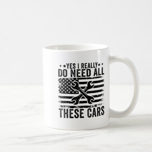 Caneca De Café Yes I Really Do Need All These Funny Garage Mechan (Direita)