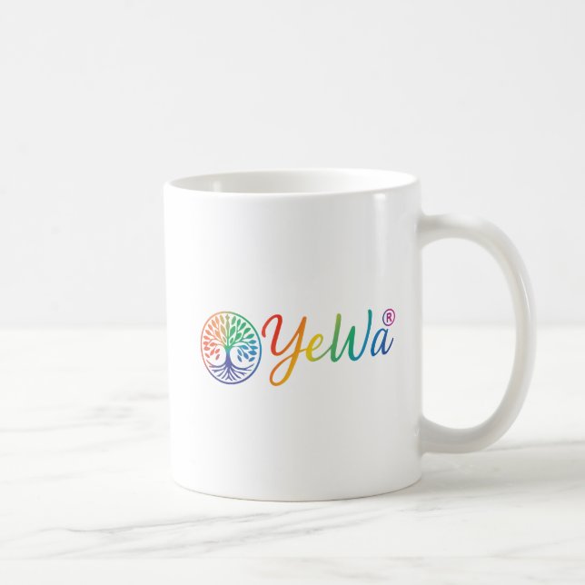 Caneca De Café YeWa Tasse - Rechtshänder Edition (Direita)