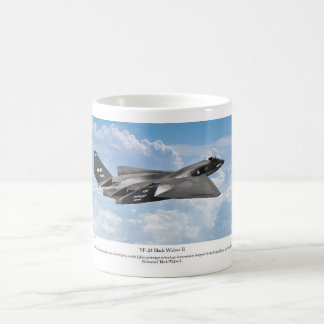 Caneca De Café YF-23 black widow ii