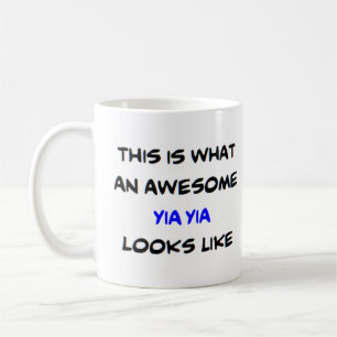 Caneca De Café yia yia incrível