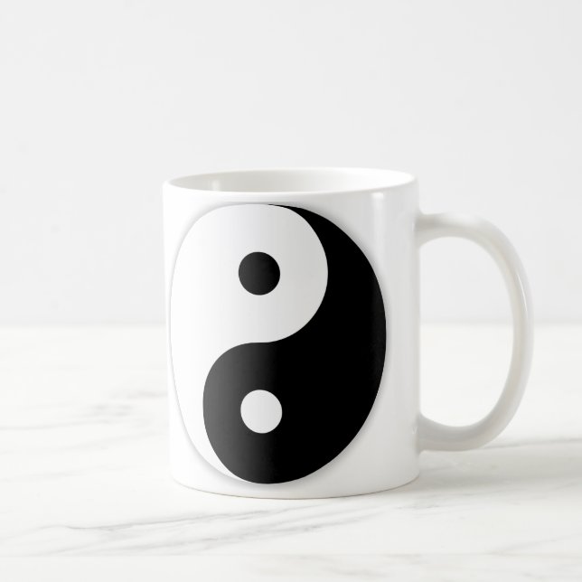 Caneca De Café Yin & Yang (Direita)