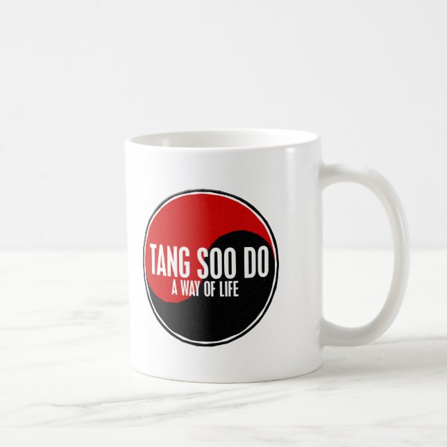 Caneca De Café Yin Yang Tang Soo faz 1 (Direita)