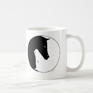 Caneca De Café Ying equestre Yang