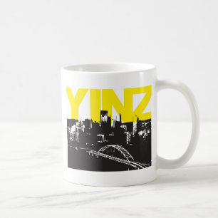 Caneca De Café Yinz Pittsburgh