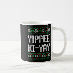 Caneca De Café Yippee Ki-yay - Natal Divertido