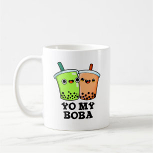 Caneca De Café Yo Meu Boba Cute Boba Tea Pun