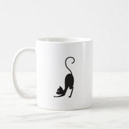Caneca De Café Yoga cat