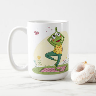 Caneca De Café Yoga Good Morning    Collection  Design