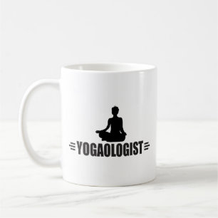 Caneca De Café Yoga Humorístico