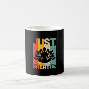 Caneca De Café Yoga Lover   Apenas Respira Lotus Yoga
