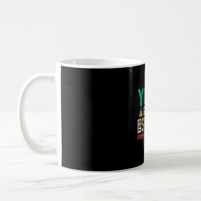 Caneca De Café Yoga Lover | Yoga lhe dá super poder (Esquerda)